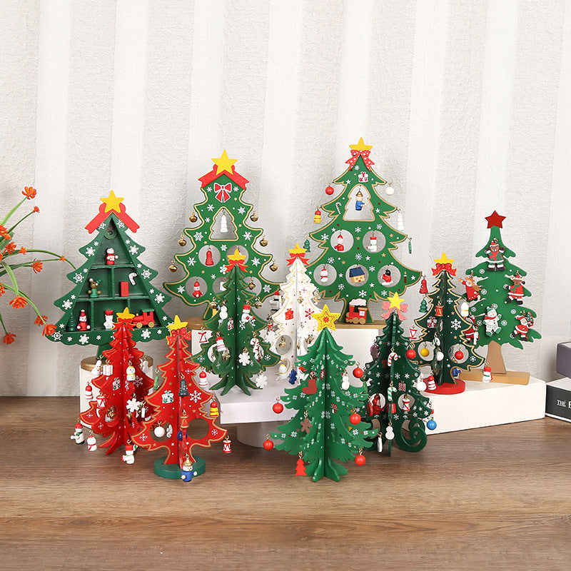 🎄 DIY-Weihnachtsbaumschmuck-Set aus Holz – Bauen, Dekorieren & Spielen! ✨