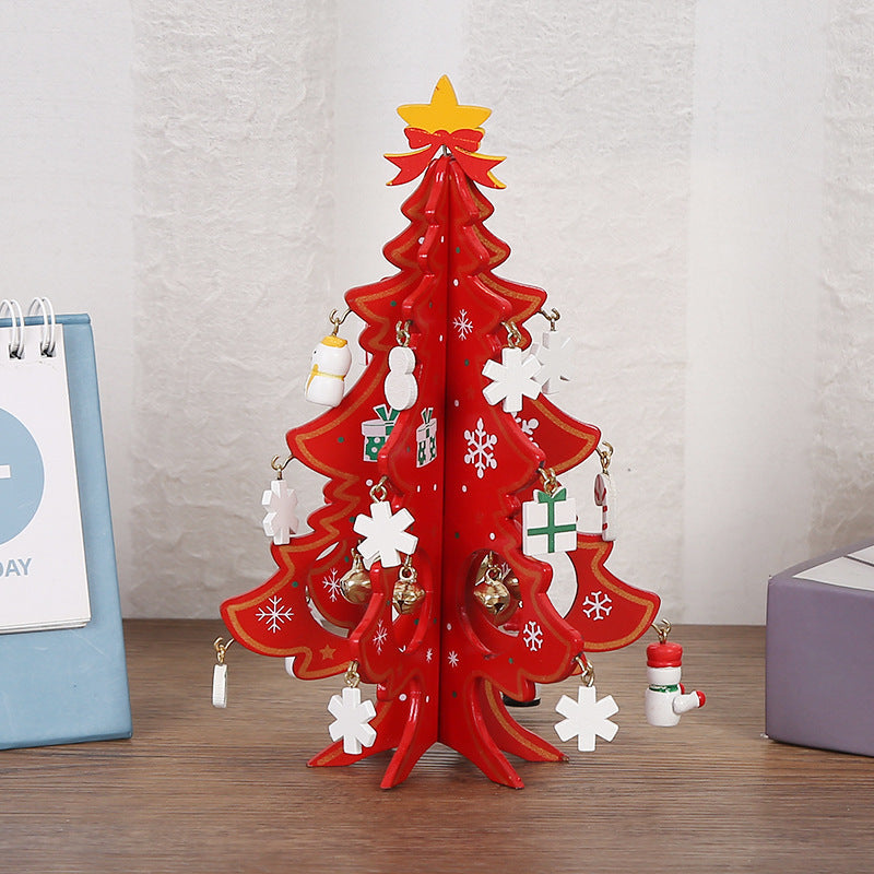 🎄 DIY-Weihnachtsbaumschmuck-Set aus Holz – Bauen, Dekorieren & Spielen! ✨
