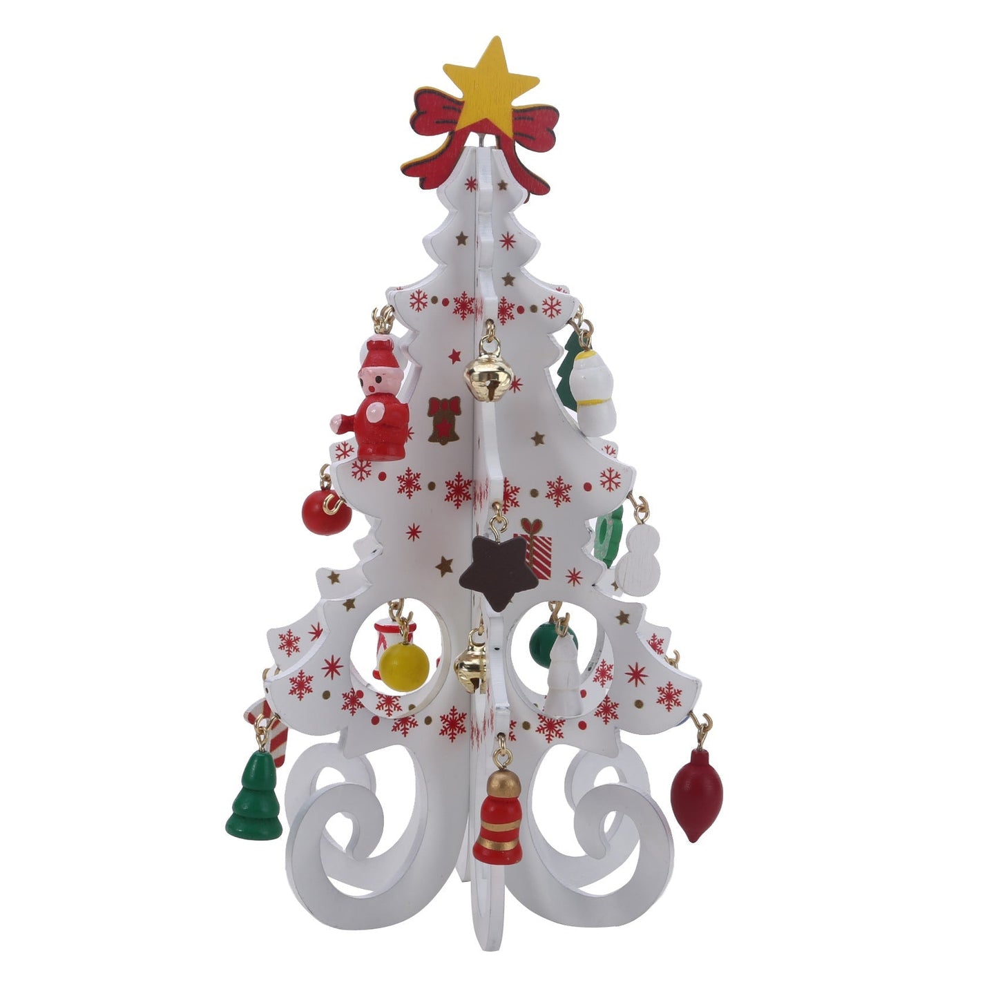 🎄 DIY-Weihnachtsbaumschmuck-Set aus Holz – Bauen, Dekorieren & Spielen! ✨