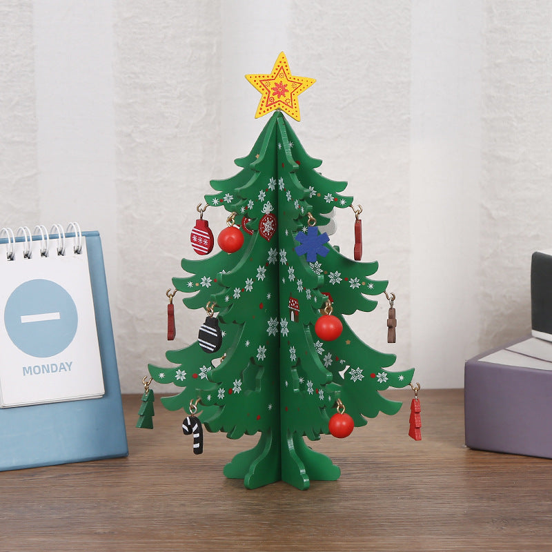 🎄 DIY-Weihnachtsbaumschmuck-Set aus Holz – Bauen, Dekorieren & Spielen! ✨