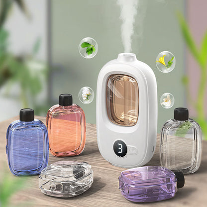📢📢50 % RABATT! ⏰🎶 Automatischer Aromatherapie-Diffusor – Feiner Nebel, programmierbarer Timer und LED-Licht, ideal für Schlafzimmer und Büros 🌿💡