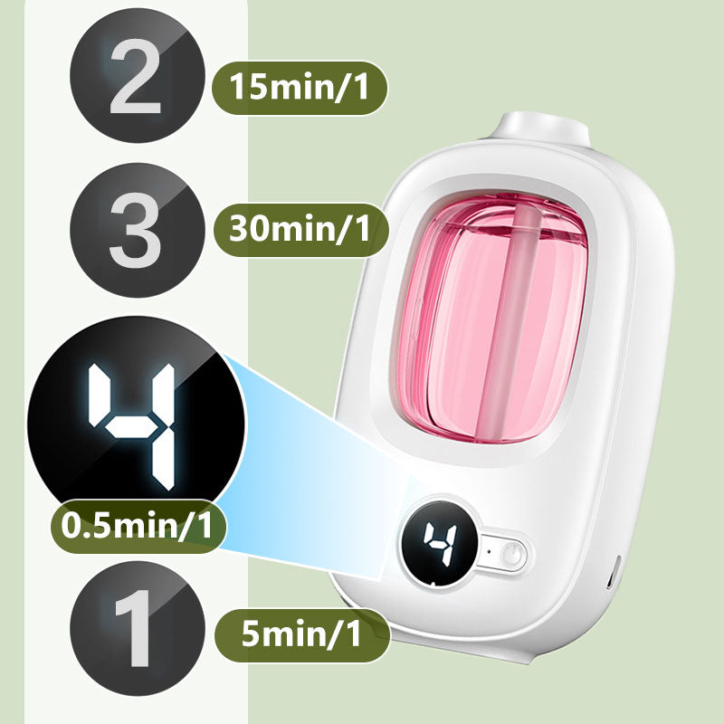 📢📢50 % RABATT! ⏰🎶 Automatischer Aromatherapie-Diffusor – Feiner Nebel, programmierbarer Timer und LED-Licht, ideal für Schlafzimmer und Büros 🌿💡