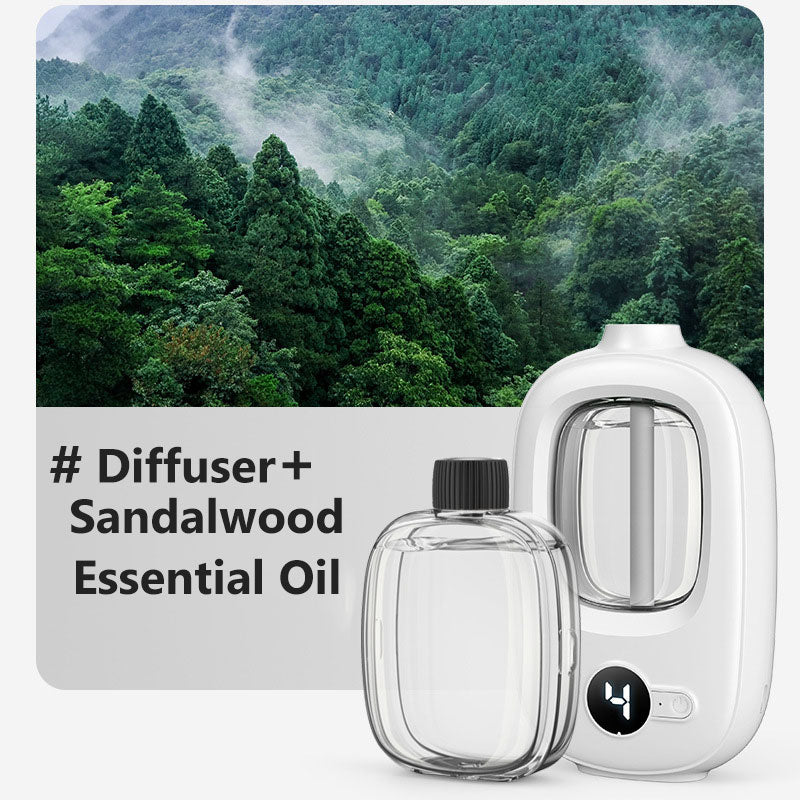 📢📢50 % RABATT! ⏰🎶 Automatischer Aromatherapie-Diffusor – Feiner Nebel, programmierbarer Timer und LED-Licht, ideal für Schlafzimmer und Büros 🌿💡