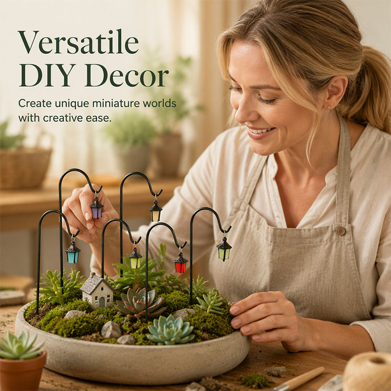 🌿 HEISSER VERKAUF 2026 🥳🌙Leuchtende Pflanzenstecker – 50 % reduziert! 7 Farben, hochwertiges Kunstharz, stabile Eisenhaken – zauberhafte Gartendeko. 🌙