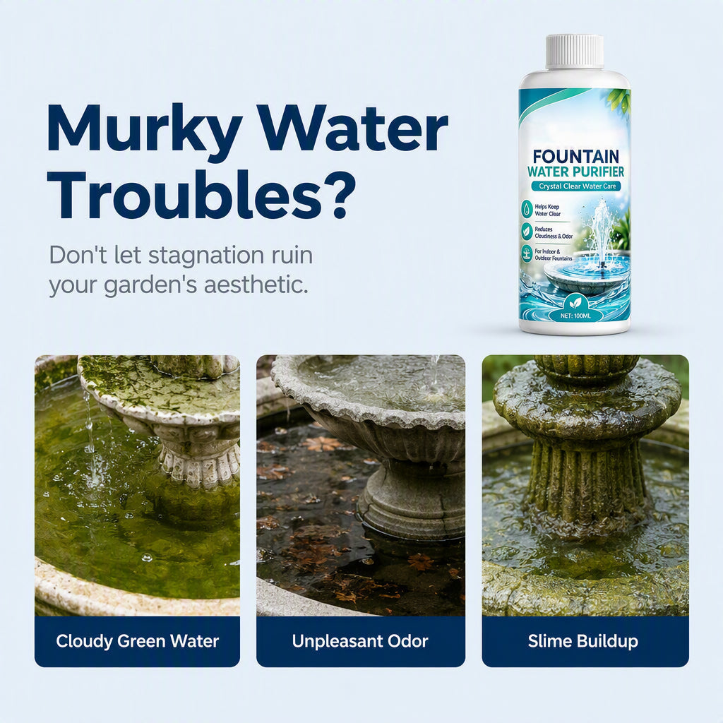 🔥🎁 2+1 GRATIS!!🥳💞 50K+ VERKAUFT! ⚡💧 Wasseraufbereiter und Klärmittel für Springbrunnen