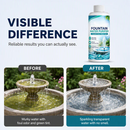 🔥🎁 2+1 GRATIS!!🥳💞 50K+ VERKAUFT! ⚡💧 Wasseraufbereiter und Klärmittel für Springbrunnen