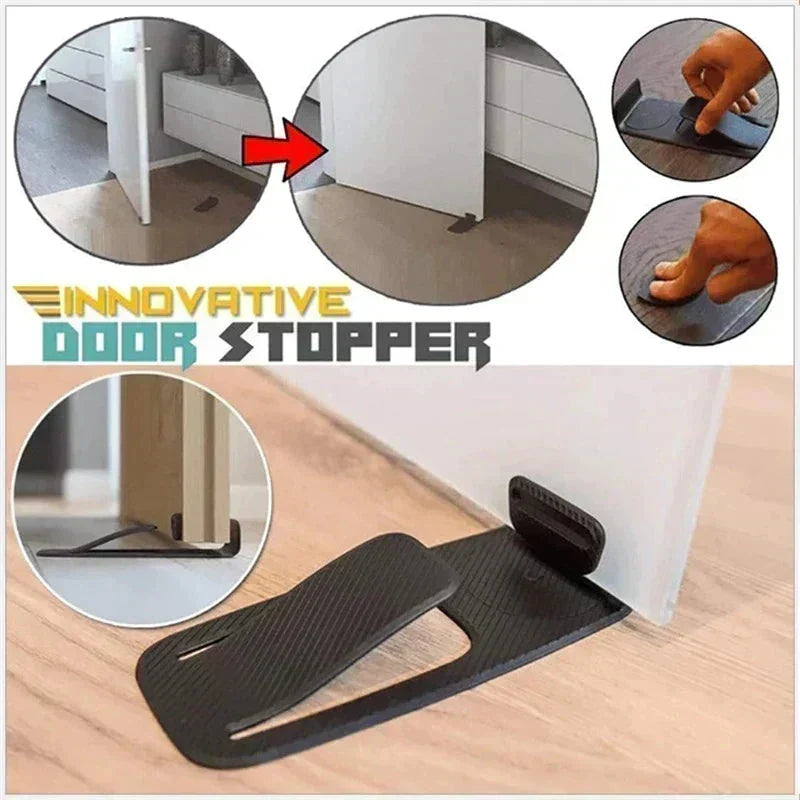 🚪 Bodentürstopper – Fußbetätigung & kein Bohren erforderlich