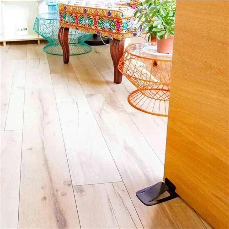 🚪 Bodentürstopper – Fußbetätigung & kein Bohren erforderlich
