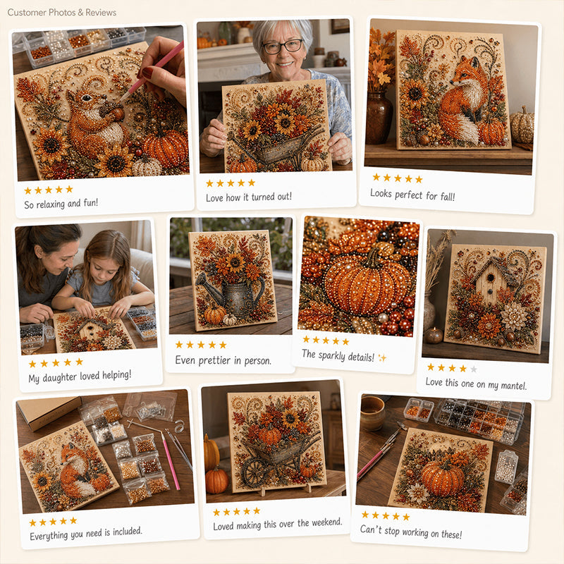 🎁 Herbstliches 3D‑Perlglanz‑Farbset 🎨