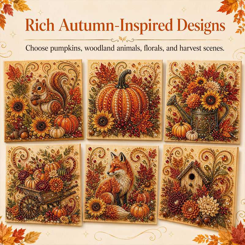🎁 Herbstliches 3D‑Perlglanz‑Farbset 🎨