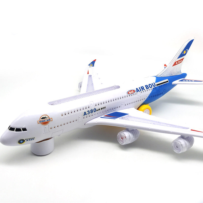 ✈️ JETZT 50 % RABATT! 💡 Elektrisches Modellflugzeug mit Sound und LED-Beleuchtung – Realistische Geräusche, leuchtende Lichter und einfache Steuerung – Perfekt für Spielspaß drinnen und draußen ✨