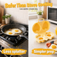 🍳 50% RABATT! Mikrowellen-Eierkocher mit Deckel und Griff – Schnell, sicher & platzsparend – Perfekt für das schnelle Frühstück, Weich- & Hartgekochte Eier in Minuten ✨
