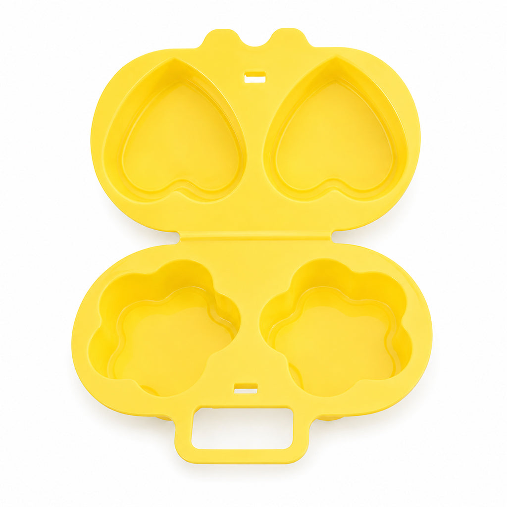 🍳 50% RABATT! Mikrowellen-Eierkocher mit Deckel und Griff – Schnell, sicher & platzsparend – Perfekt für das schnelle Frühstück, Weich- & Hartgekochte Eier in Minuten ✨