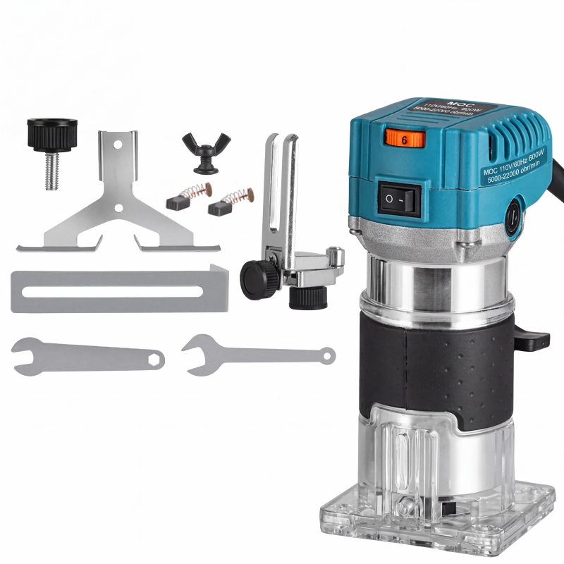 ⚙️ 800-W-Elektro-Holzfräse und Kantenfräsen-Set