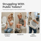 🚽 Faltbarer Reise‑Toilettensitz für Töpfchentraining | tragbarer Kind‑Toilettenaufsatz, inklusive Tragetasche