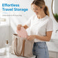 🚽 Faltbarer Reise‑Toilettensitz für Töpfchentraining | tragbarer Kind‑Toilettenaufsatz, inklusive Tragetasche