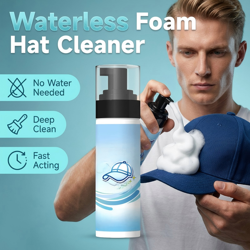 🧢Wirksames Fleckenentferner‑Spray für Hüte | Reinigungsspray für verschiedene Hut‑Materialien
