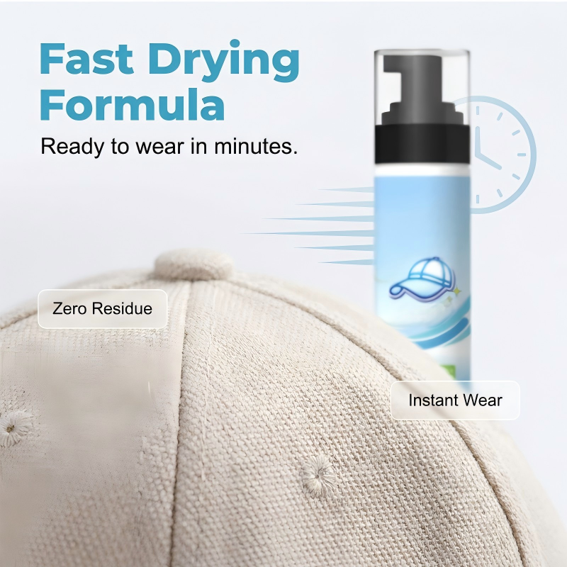 🧢Wirksames Fleckenentferner‑Spray für Hüte | Reinigungsspray für verschiedene Hut‑Materialien