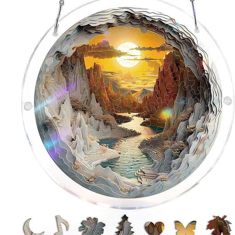 🔥Letzte Tage! 50 % Rabatt ☀️🛍️ Acryl‑Solar‑Puzzle 80‑Teile