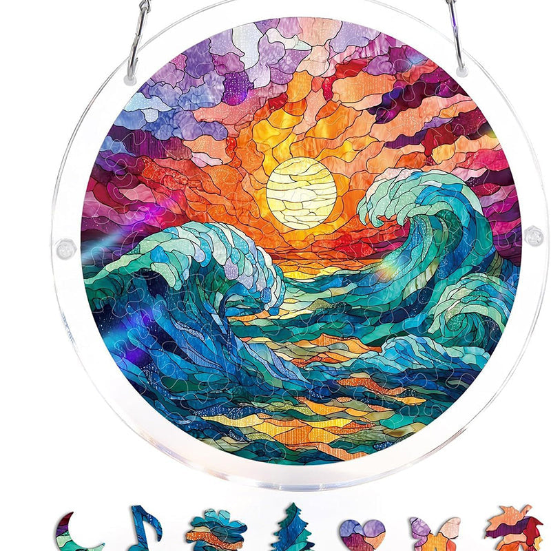 🔥Letzte Tage! 50 % Rabatt ☀️🛍️ Acryl‑Solar‑Puzzle 80‑Teile
