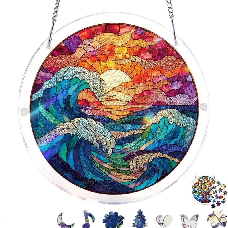 🔥Letzte Tage! 50 % Rabatt ☀️🛍️ Acryl‑Solar‑Puzzle 80‑Teile
