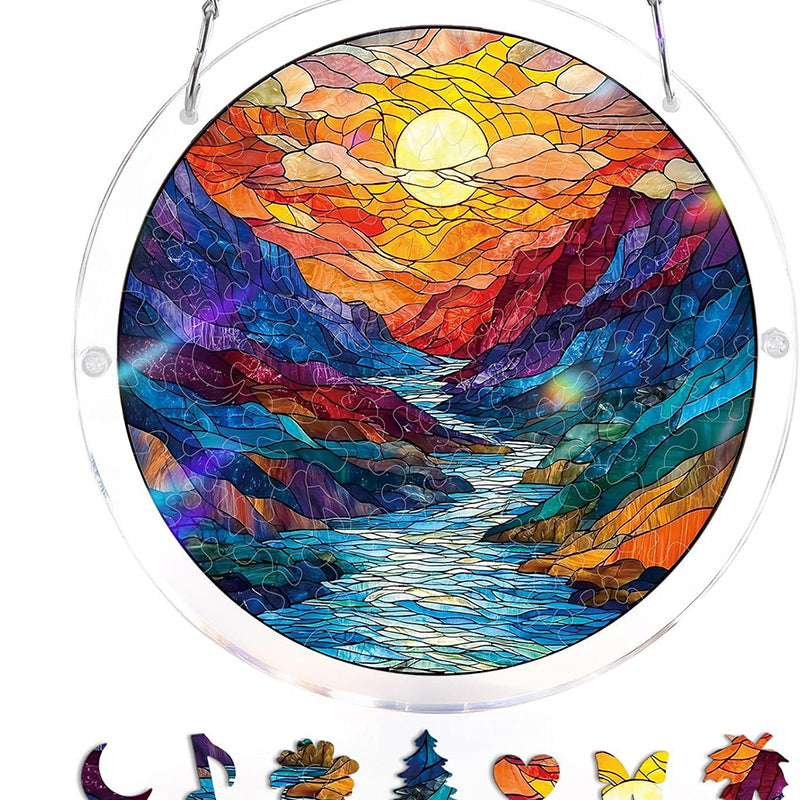 🔥Letzte Tage! 50 % Rabatt ☀️🛍️ Acryl‑Solar‑Puzzle 80‑Teile