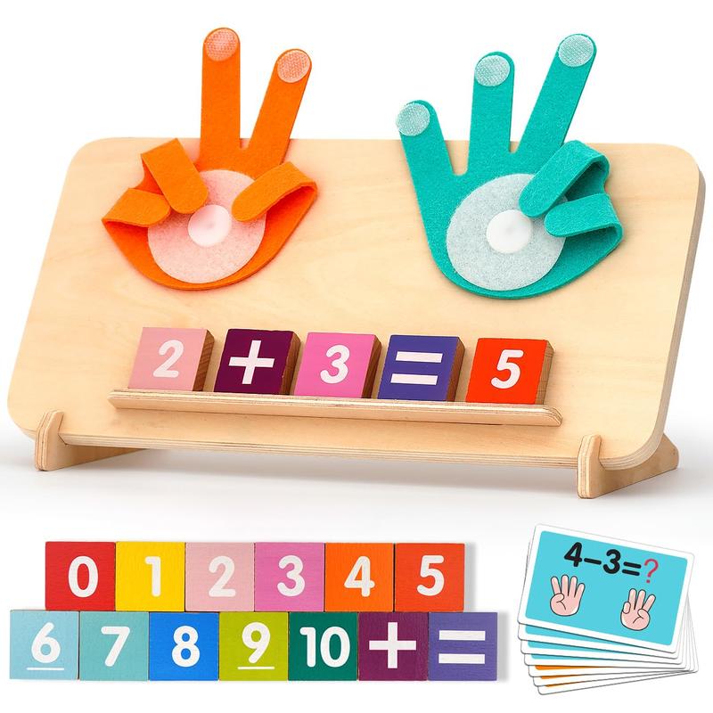 🧮Pädagogische Mathematik‑Lernspielzahlen‑Zählblöcke | Greifbares Lernmaterial für Zahlen und Rechnen