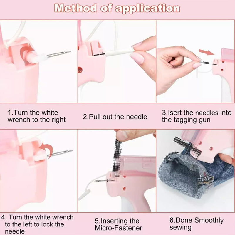 ⚡ Zeitlich begrenztes Angebot – Mini‑Nähwerkzeug für Kleidung 🧵✂️ | Schnelles Reparatur‑ und Säume‑Set mit feiner Nadel und Befestigungselementen