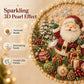 🌸 LIMITED TIME –🎄🎅 DIY Four Seasons Pearl Wreath Kit | 4 Seasonal Designs for Beautiful Handmade Home Décor 🎁✨