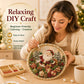 🌸 LIMITED TIME –🎄🎅 DIY Four Seasons Pearl Wreath Kit | 4 Seasonal Designs for Beautiful Handmade Home Décor 🎁✨