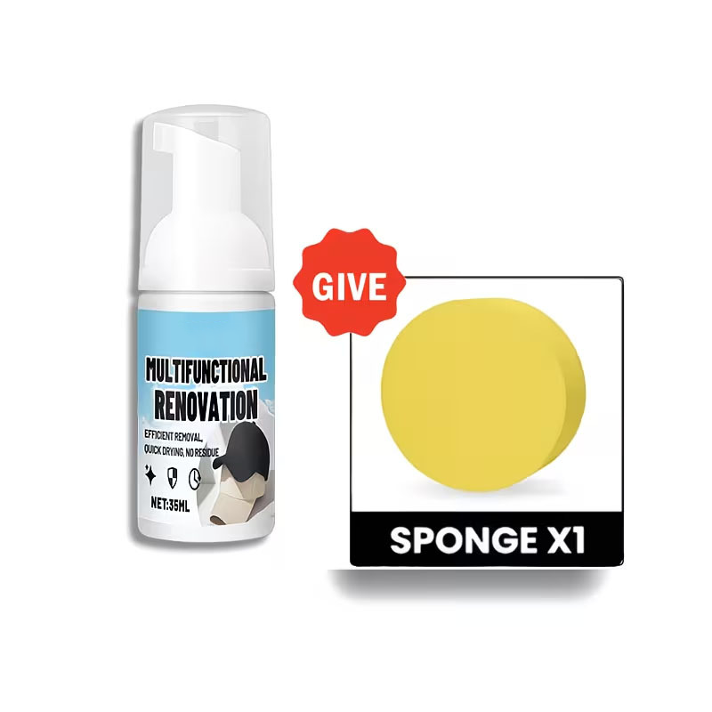 🔥🎁 1+1 GRATIS!!🥳💞 50K+ VERKAUFT! ⚡🧢 Schaum‑Reiniger für Baseball‑Kappen ohne Ausspülen, wasserloser Fleckentferner