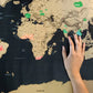 🌍 50 % RABATT! Scratch‑Map Reisetagebuch – Kratze deine Reiseerinnerungen frei, sieh welche Teile der Welt du schon entdeckt hast
