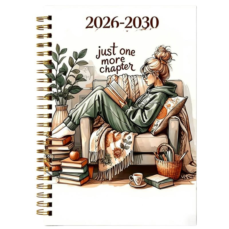 📔 5‑Jahres‑Planungsbuch 2026‑2030｜Tagebuch für Lebens‑, Beruf‑ & Studienplanung, begleitet dich bei Zielerreichung, Fortschrittsdokumentation und Selbstverbesserung