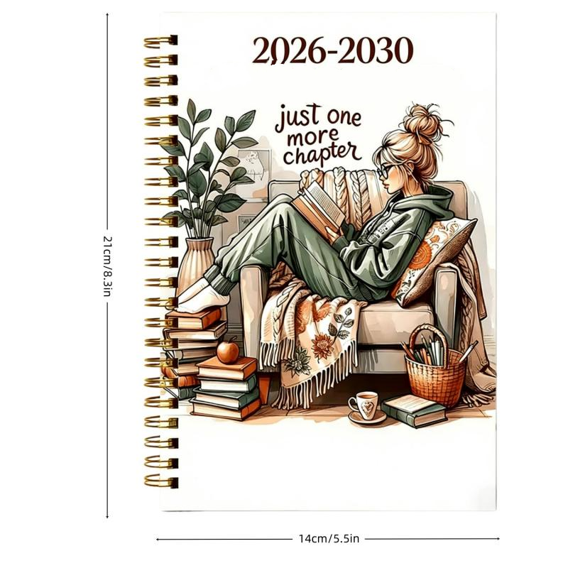 📔 5‑Jahres‑Planungsbuch 2026‑2030｜Tagebuch für Lebens‑, Beruf‑ & Studienplanung, begleitet dich bei Zielerreichung, Fortschrittsdokumentation und Selbstverbesserung