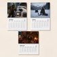 🌲50% RABATT | 🦶 Bigfoot Kalender 2027 – Lustiger Sasquatch Wandkalender 📅