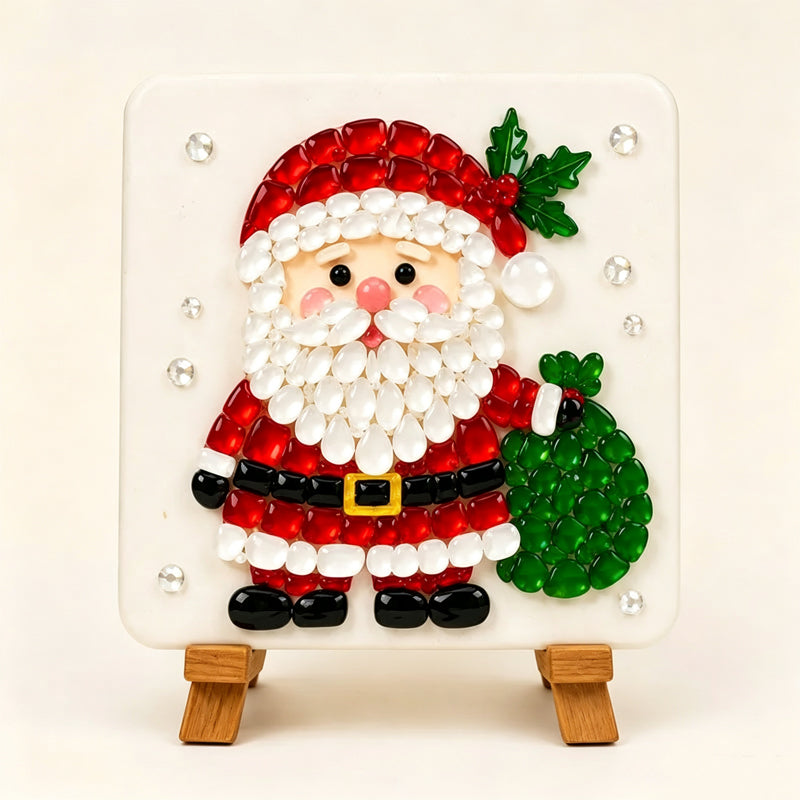 🎁🎄 Weihnachtsmosaik-Bastelset – Gestalte deine eigene funkelnde Weihnachtsdeko ✨