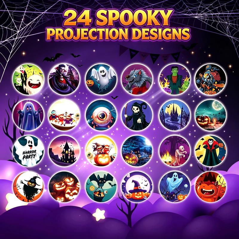 🎃👻 Kinder-Projektions-Taschenlampen-Spielzeug für Weihnachten & Halloween