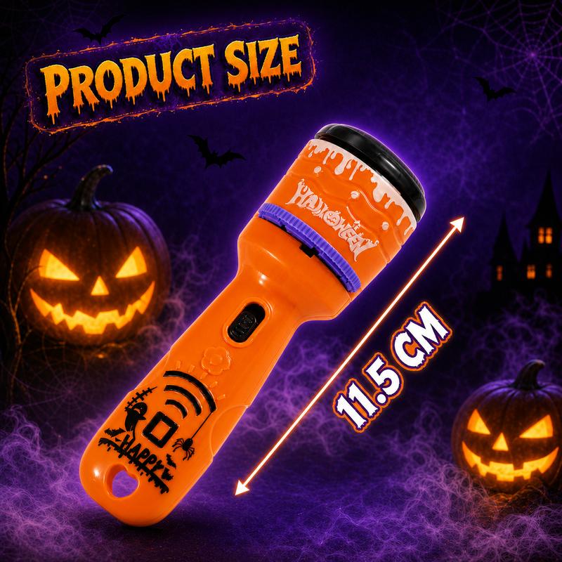 🎃👻 Kinder-Projektions-Taschenlampen-Spielzeug für Weihnachten & Halloween