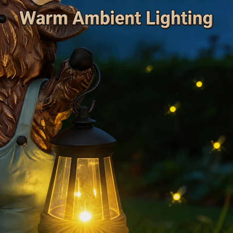 🐮☀️ 50 % RABATT! Solar-Gartenlampe Hochlandkuh | Niedliche Außenbeleuchtung für eine gemütliche Gartenatmosphäre ✨
