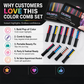 🔥🎁 2+1 GRATIS!!🥳💞 50K+ VERKAUFT! 🎨💇‍♀️ Temporärer Haarfarbe-Kamm – Schnelle & schonende Highlights für Partys & Festivals | Kompakt & tragbar