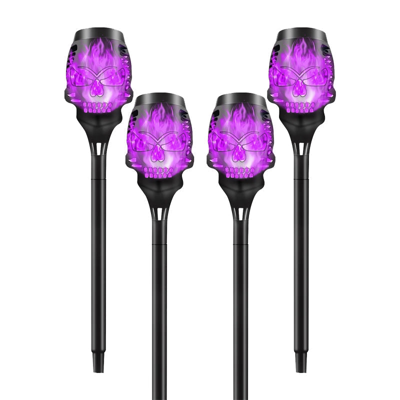 🎃 Halloween Deal | Solar Totenkopf Gartenstab-Lichter