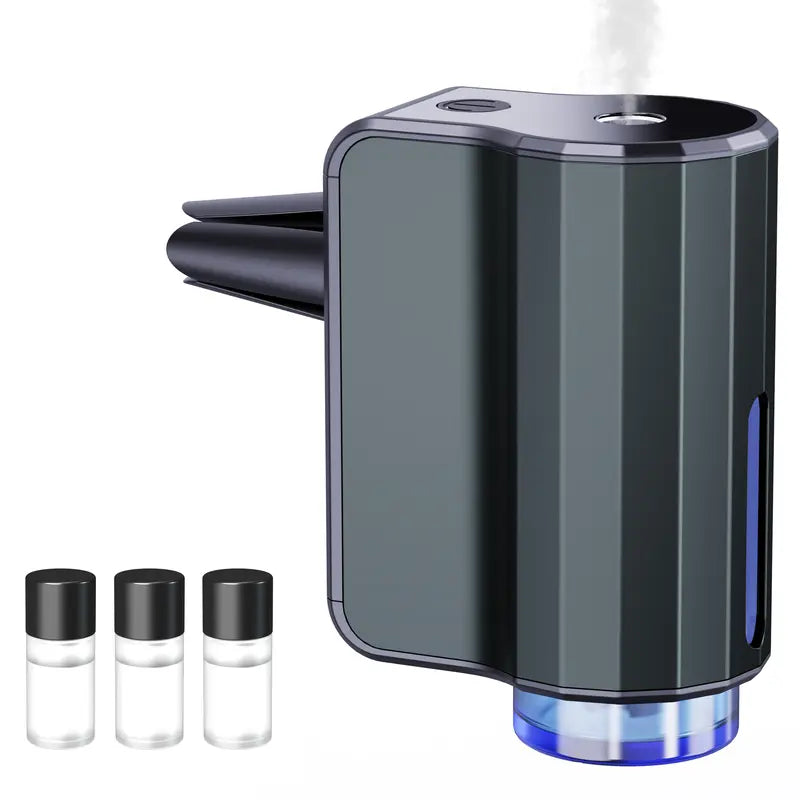 🚗 Tragbarer wasserloser Auto‑Aromadiffusor, akkubetrieben für ätherische Öle im Fahrzeug