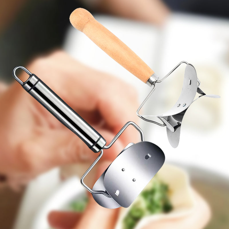🥟 Spare 50 %! 🔪 Teigtaschenausstecher – Edelstahl, für einfaches und gleichmäßiges Schneiden ✨