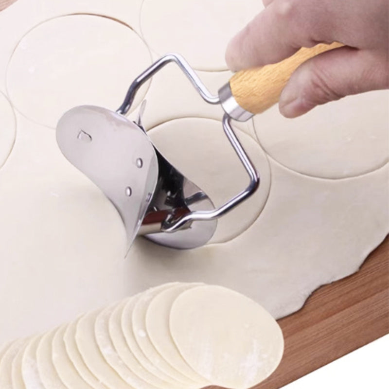 🥟 Spare 50 %! 🔪 Teigtaschenausstecher – Edelstahl, für einfaches und gleichmäßiges Schneiden ✨
