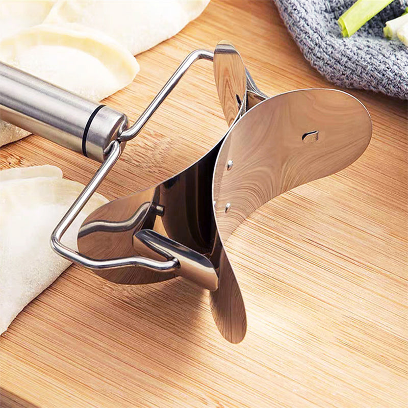 🥟 Spare 50 %! 🔪 Teigtaschenausstecher – Edelstahl, für einfaches und gleichmäßiges Schneiden ✨