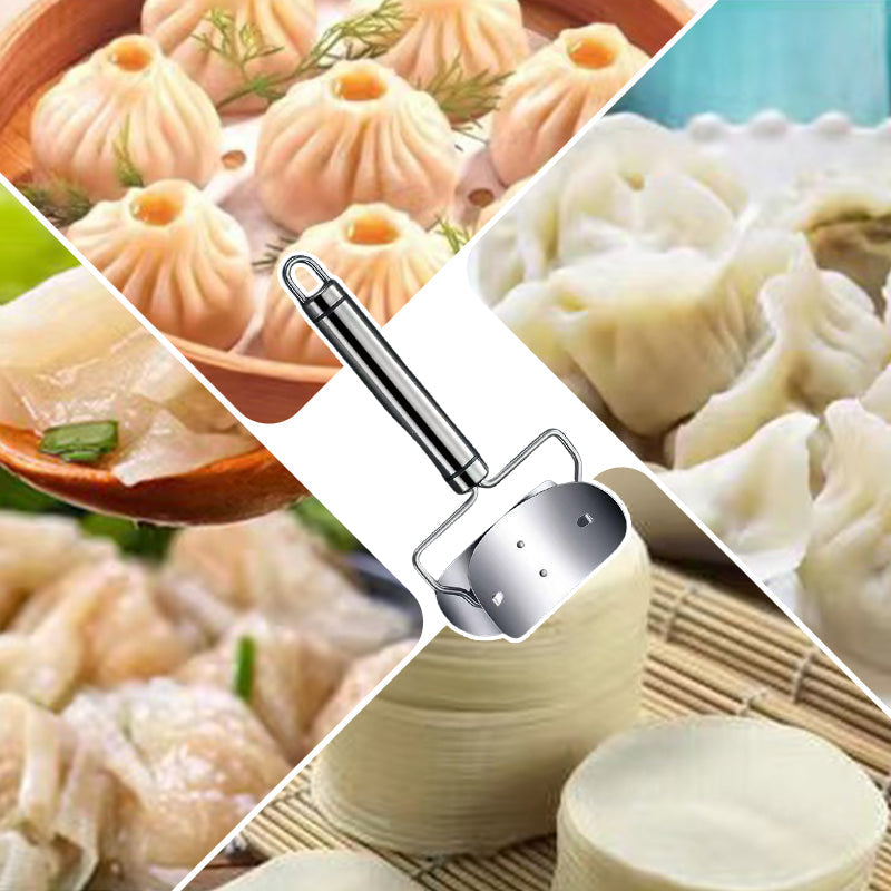 🥟 Spare 50 %! 🔪 Teigtaschenausstecher – Edelstahl, für einfaches und gleichmäßiges Schneiden ✨
