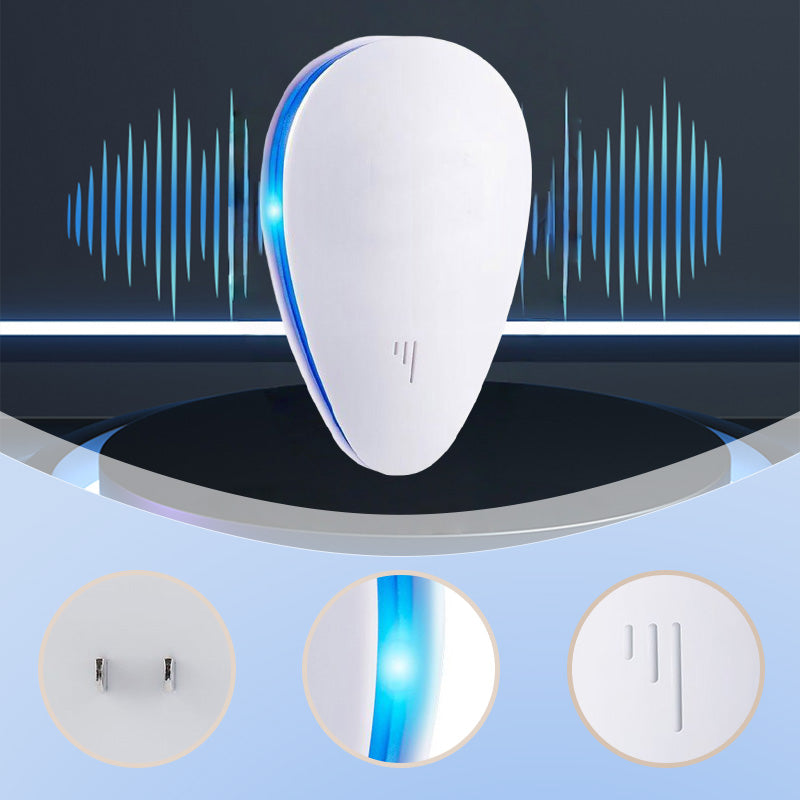 🔥🎁 2+1 GRATIS!!🥳🏠 Verbesserter Ultraschall‑Schädlingsabwehrer, vertreibt Flöhe, Insekten und Nagetiere, steckdosenbetrieben