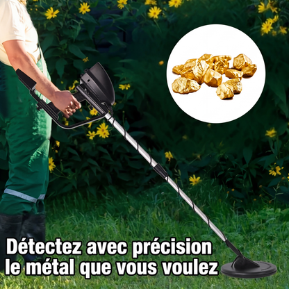 📢📢50 % Rabatt!! ⏰ Hochempfindlicher Untergrund-Metalldetektor für Einsteiger