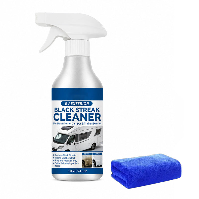 🚐✨ 2+1 GRATIS! Schwarze‑Streifen‑Reinigungsspray, entfernt hartnäckige schwarze Streifen und Verschmutzungen