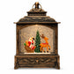 🎄 Weihnachts-Nachtlicht im Vintage-Stil mit Schneefallmotiv